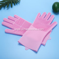 Kitchen cleaning gloves silicone dish washing gloves